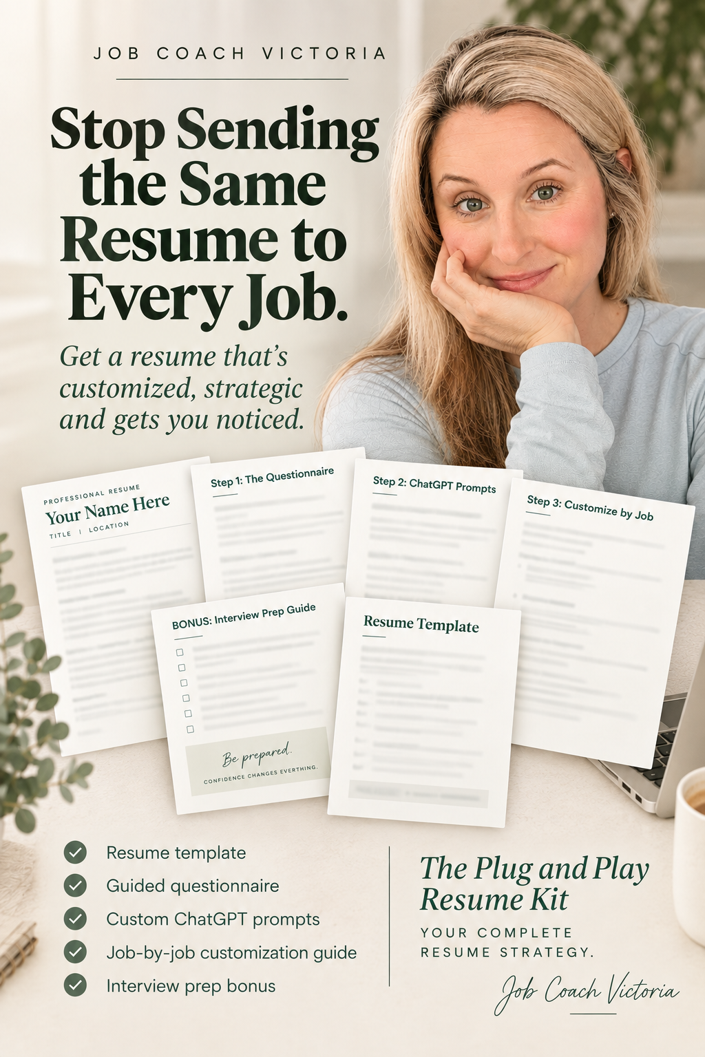 The Plug and Play Resume Kit